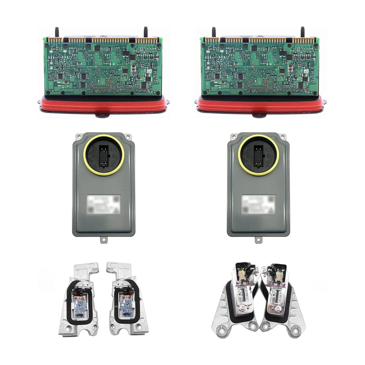 2014-2016 BMW 550i 8PCS Left+Right Adaptive Headlight Control Module Set