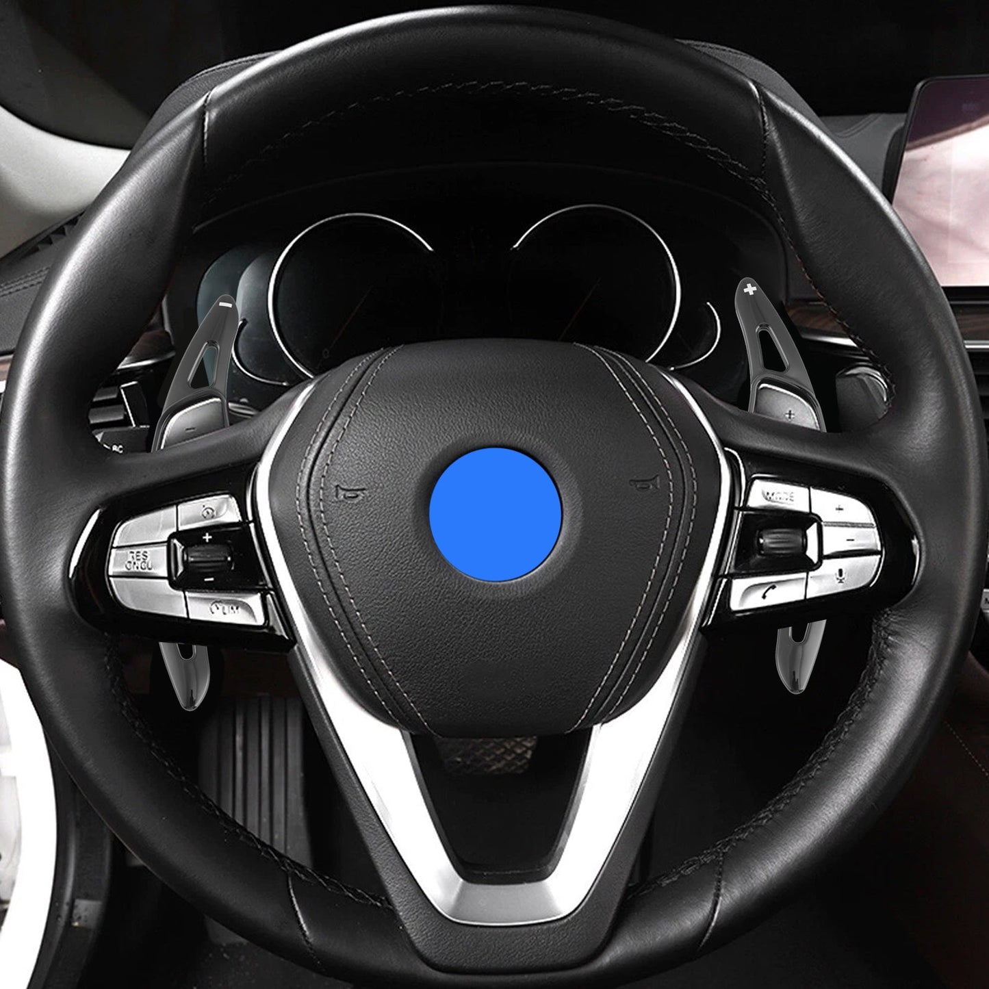 Steering Wheel Paddle Shifter Extensions For BMW G20 G21 G30 G31 F40 F22 Black