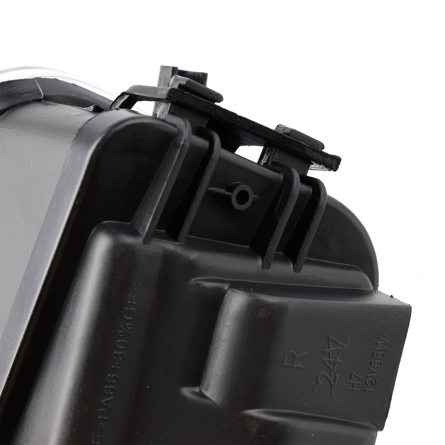 Pair Front Bumper Fog Light Lamp Housing Shell For BMW E39 5-Serise 1995-1998