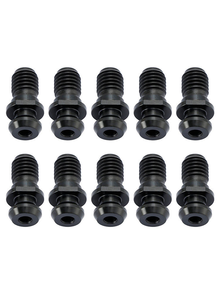 10Pcs CAT40 45° 0.740" Coolant Pull Stud Retention Knob For Mazak Fadal Black