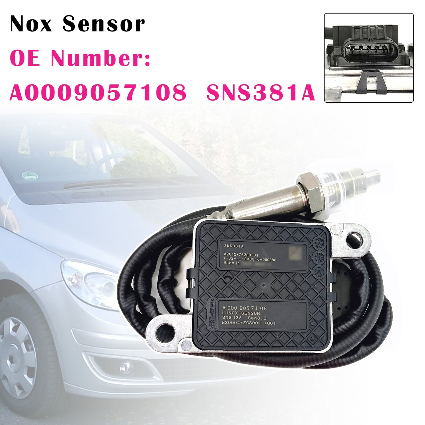 Nitrogen Oxide Sensor A0009057108 For Mercedes A B C E G-CLASS VITO SPRINTER
