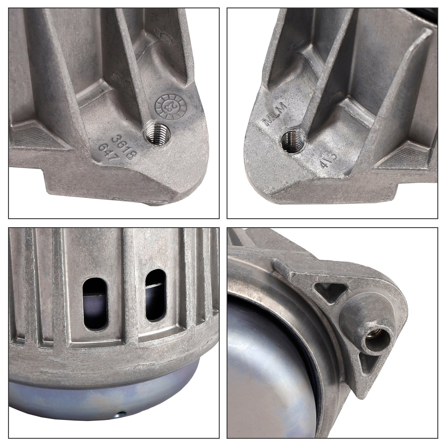 2007-2014 Mercedes-Benz C-Class W204 3x Engine Mounts & Transmission Mount 2122406417 2122400418