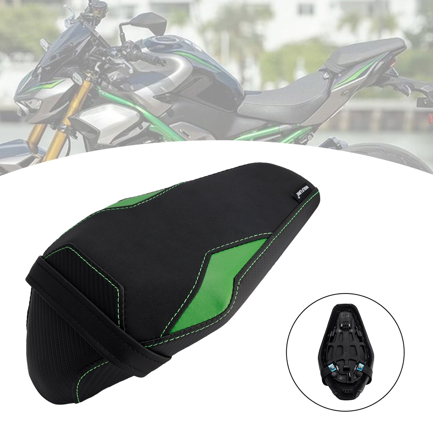 2025 Kawasaki Ninja 900 Z900 Rear Seat Passenger Cushion Flat Pu Fit Redb