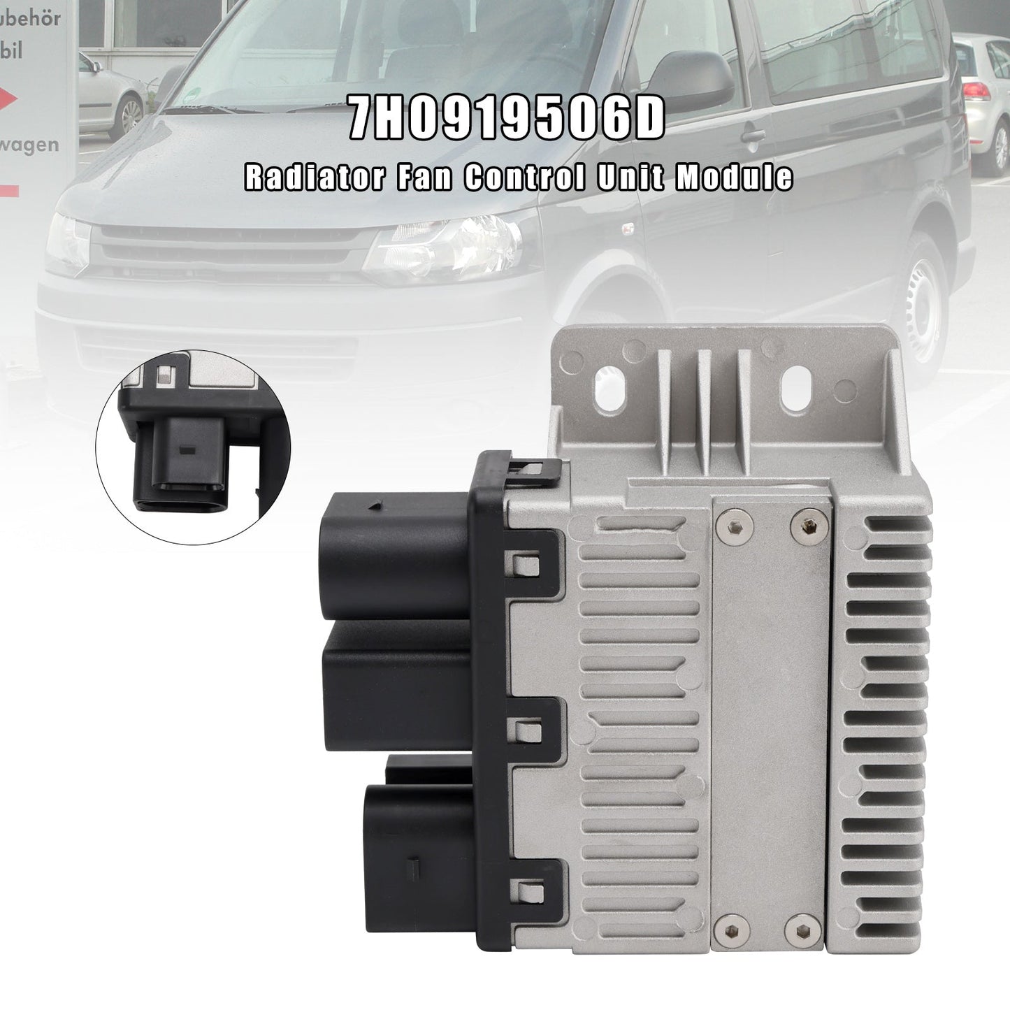 Radiator Fan Control Unit Module For VW Transporter T5 03-10 7H0919506D
