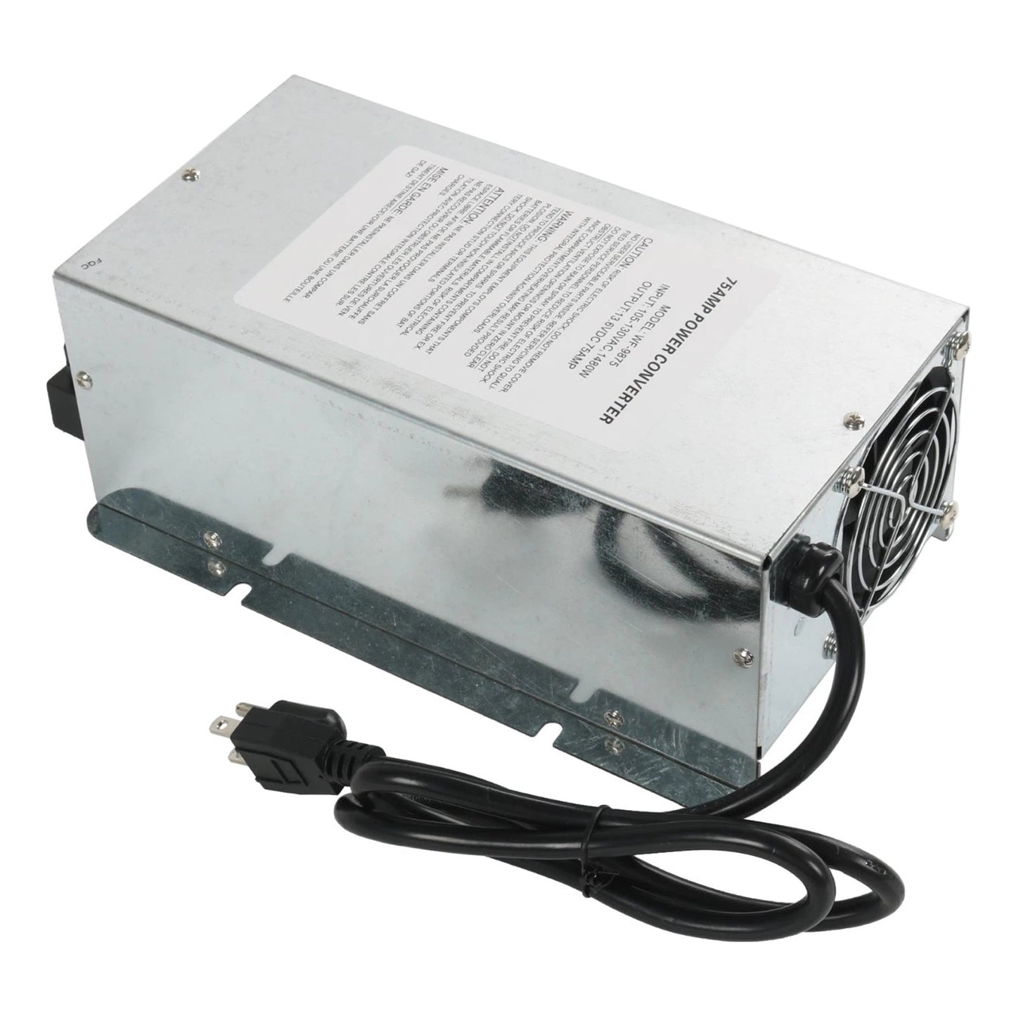 WF-9875 Converter Charger 75 Amp DC Output Deck-Mounted Converter Charger
