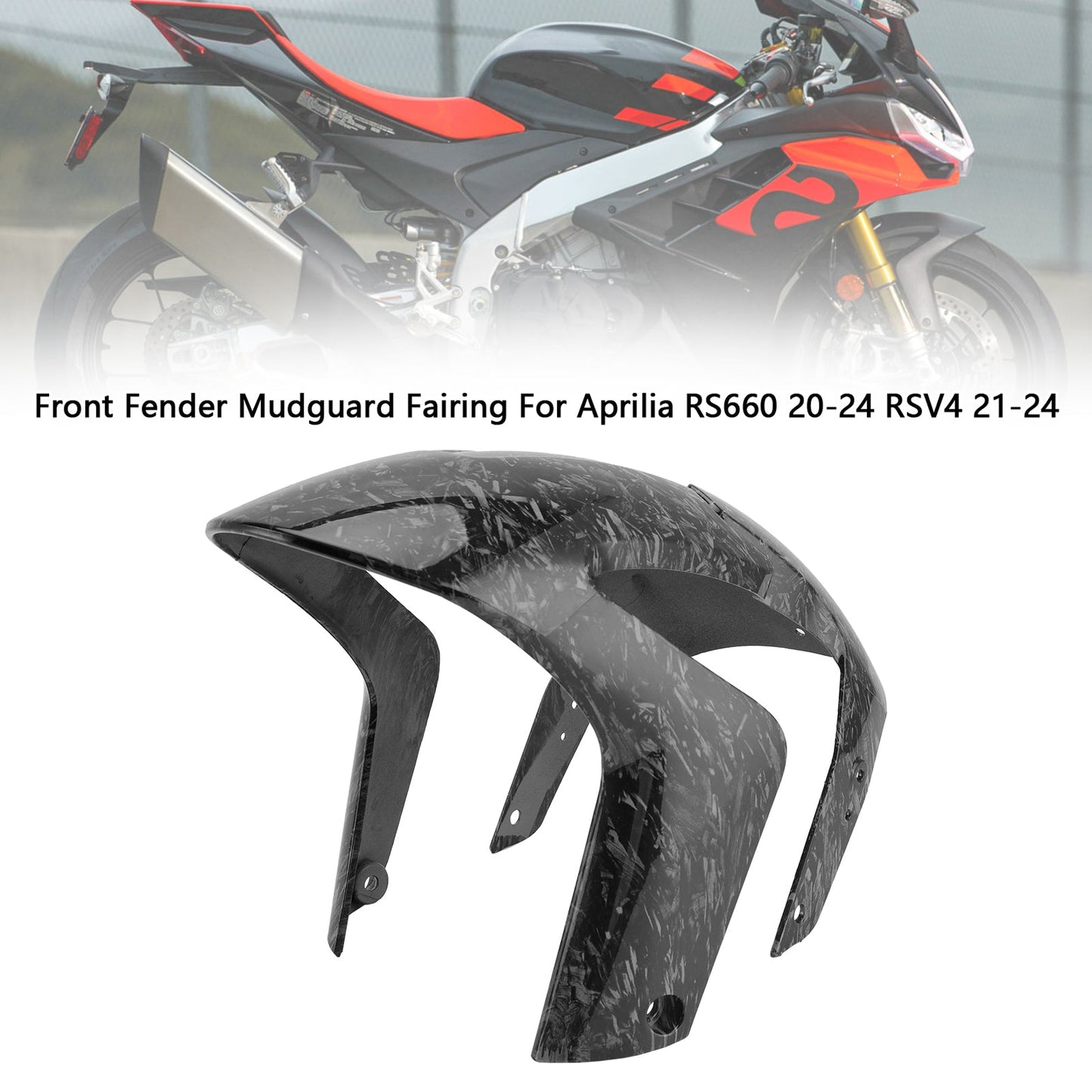 2020-2024 Aprilia RS660 Front Fender Mudguard Fairing
