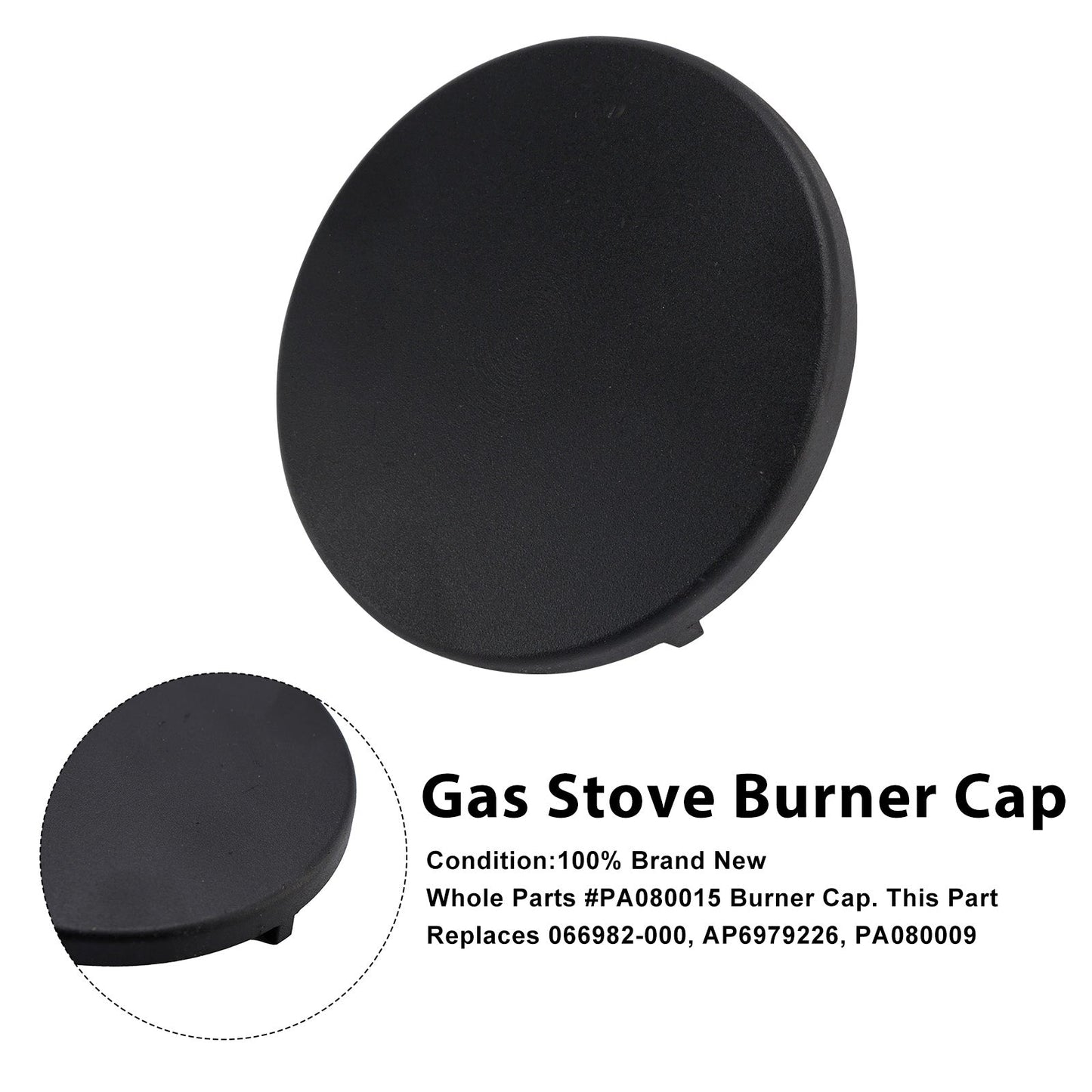 Burner Cap Part # PA080015 Fit for Some Viking Gas Ranges Appliance - Replaces 066982-000 Models