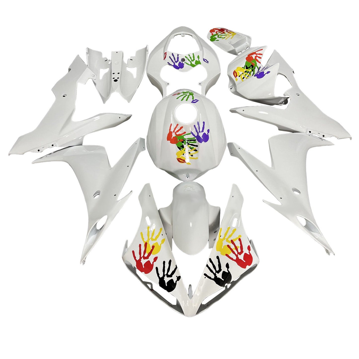 Injection Fairing Kit Bodywork Plastic ABS For Yamaha YZFR1 YZF-R1 2004-2006