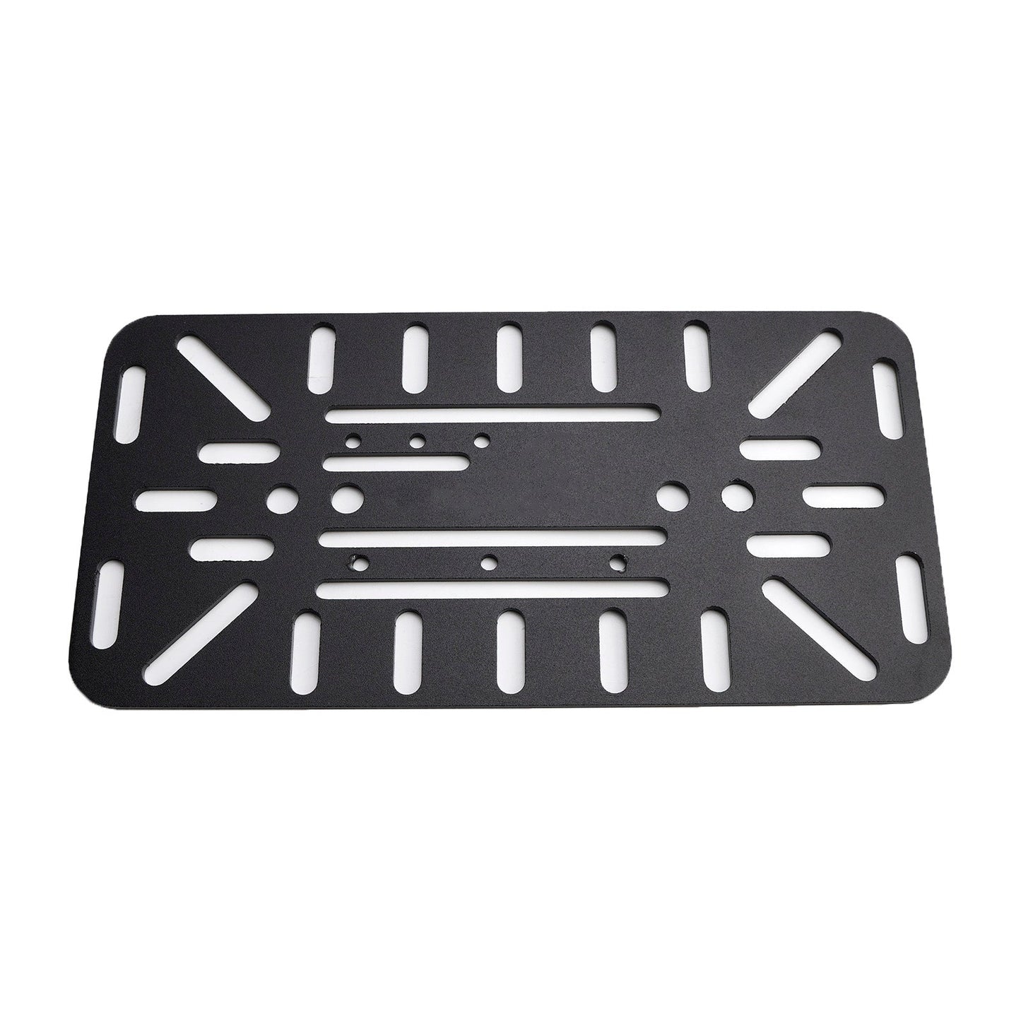 Universal Symmetrical Side Saddlebag Mounting Bracket Kit Black For Motorbike