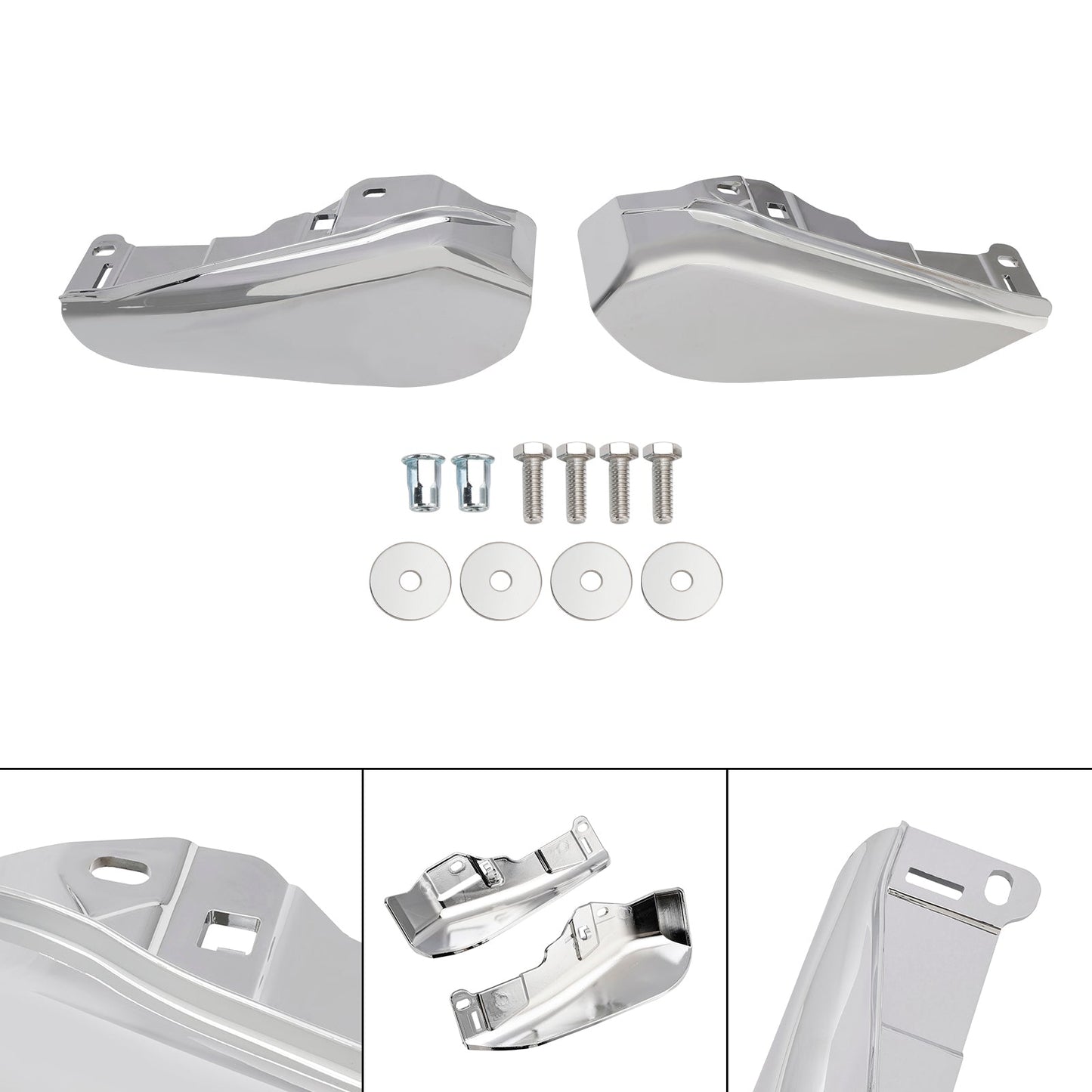 2023-2024 Touring CVO Street Glide Road Glide Mid-Frame Air Heat Deflector