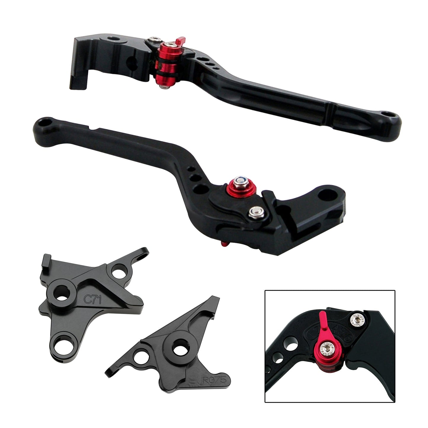 Long Clutch Brake Lever fit for BMW R NINE T /PURE/RACER 2017-2023