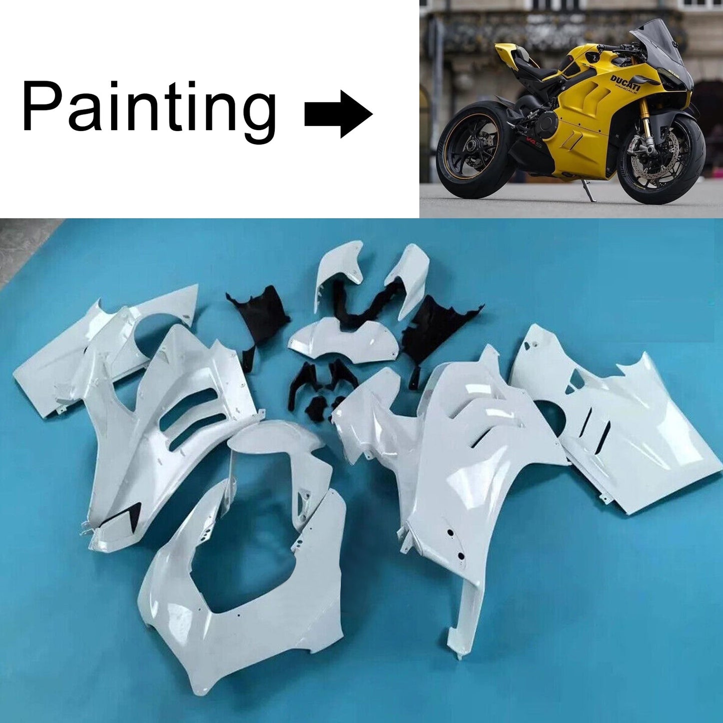 2022-2024 Ducati Panigale V4/V4S 2023-2024 V4SP/V4R Injection Fairing Kit Bodywork