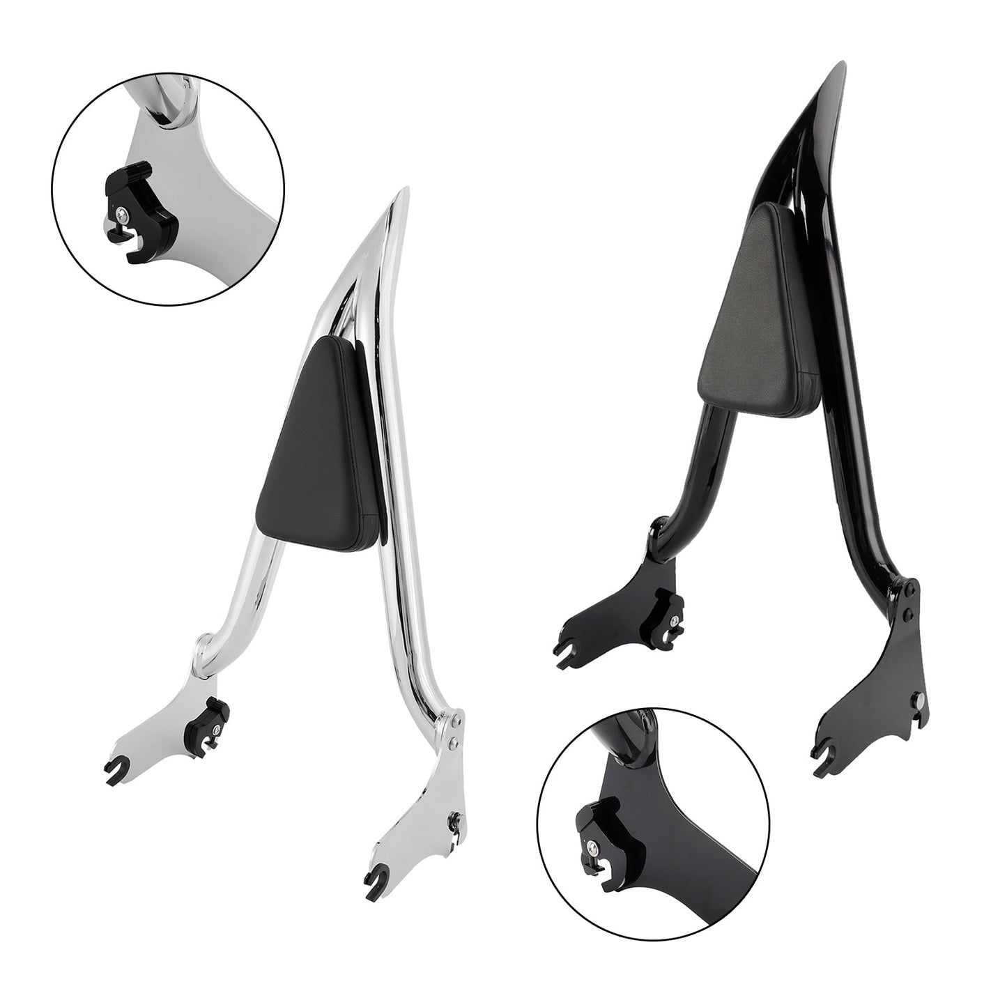 Passenger Sissy Bar Backrest for Road King Street Glide Road Glide 1997-2008