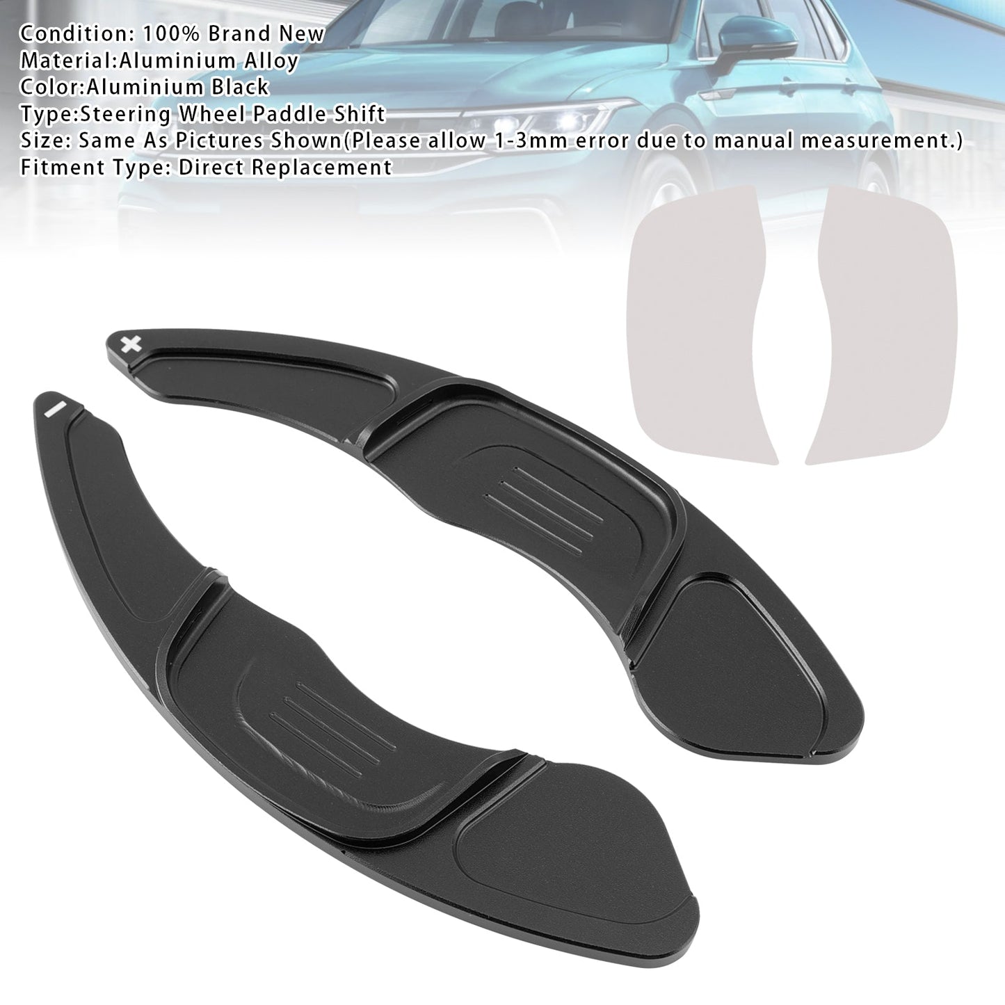 Steering Wheel Paddle Shifter Extension For VW Golf 7 T-ROC