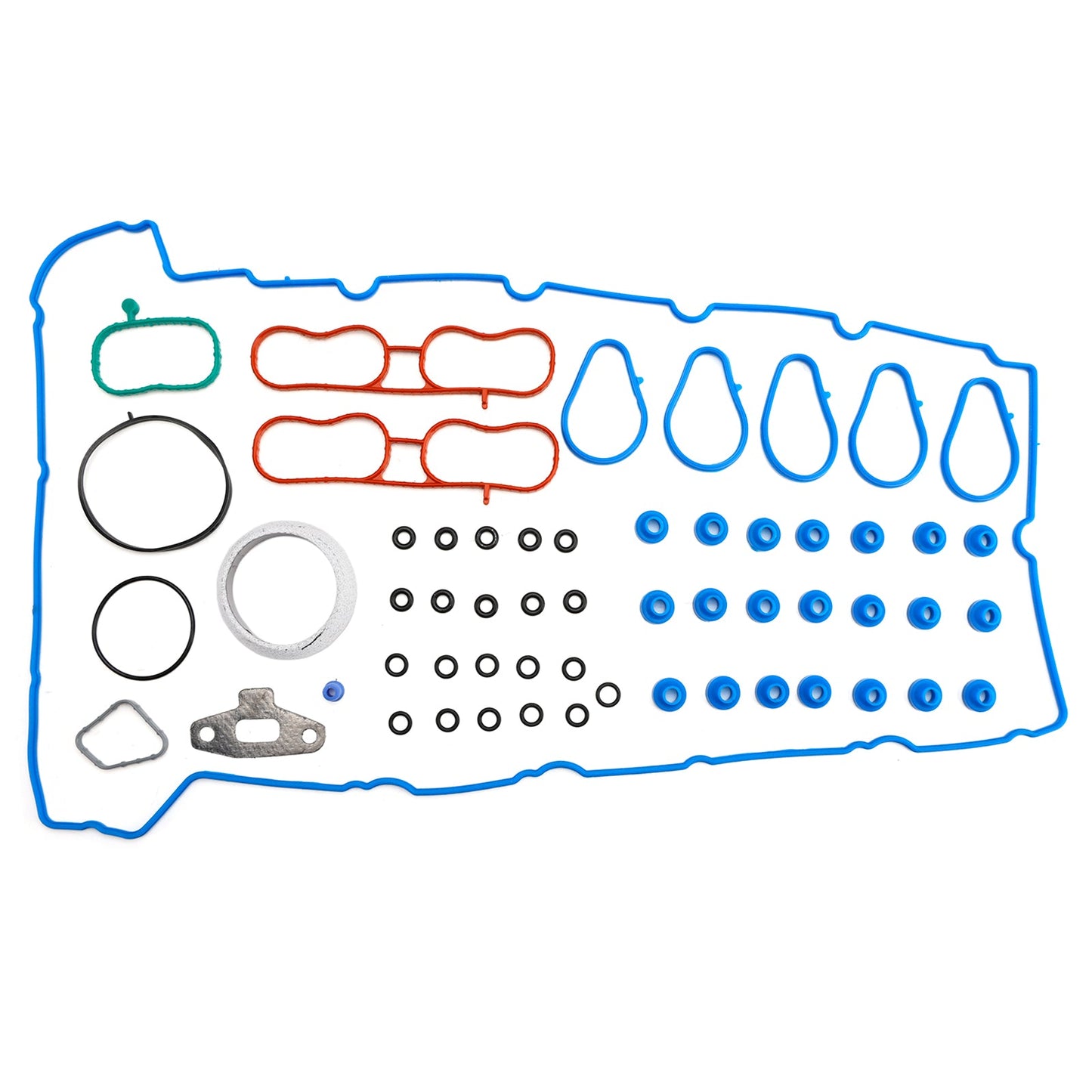 2007-2010 Hummer H3 3.7L 3654CC 223CID L5 DOHC Engine Rebuild Kit Crankshaft 89017791 HS26390PT