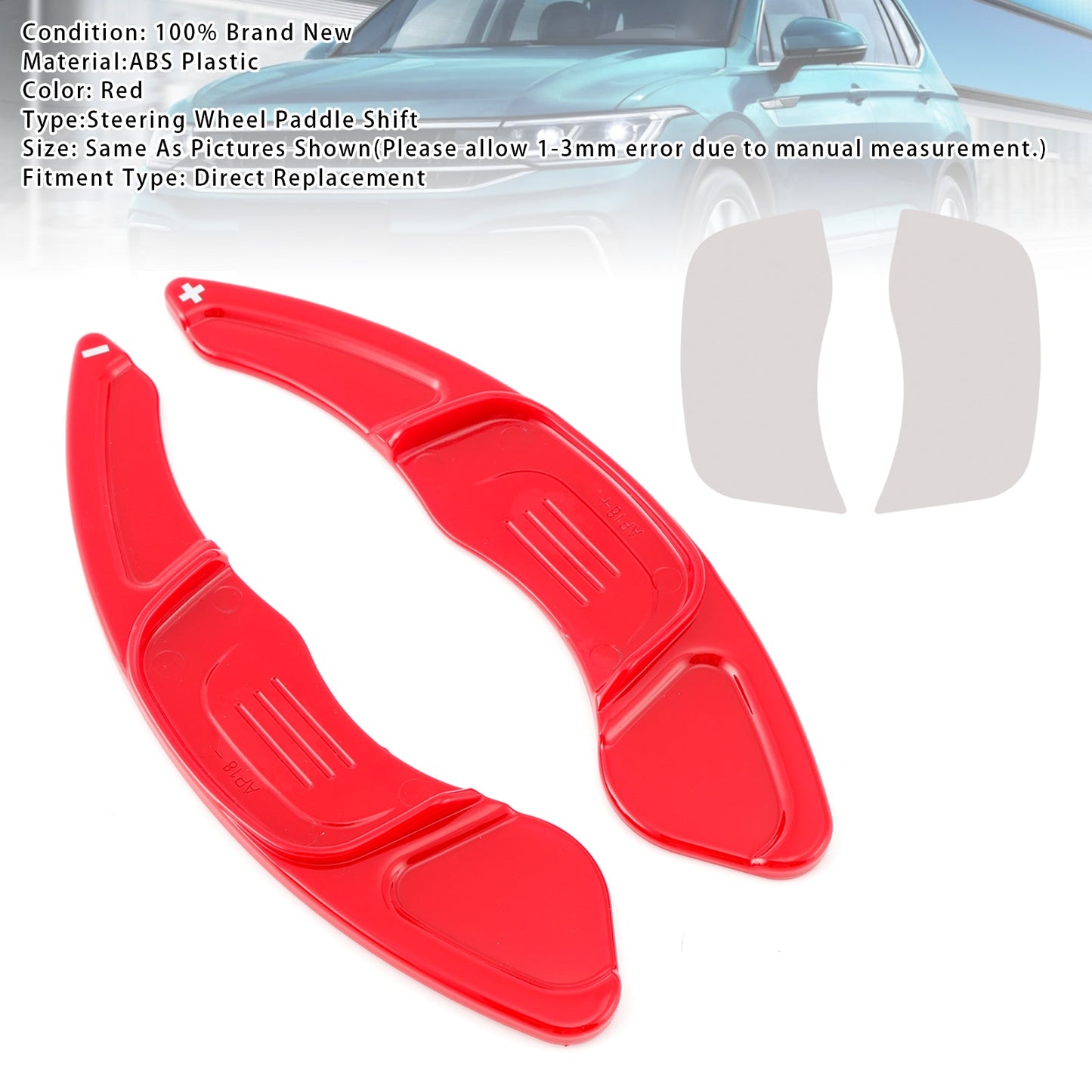 Steering Wheel Paddle Shifter Extension For VW Golf 7 T-ROC