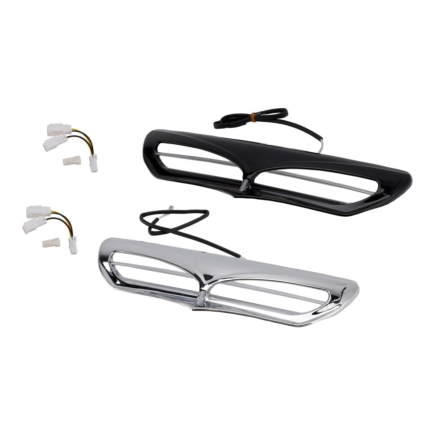 LED Lighted Fairing Vent Trim For Electra Street Glide FLHTCU 2014-2022