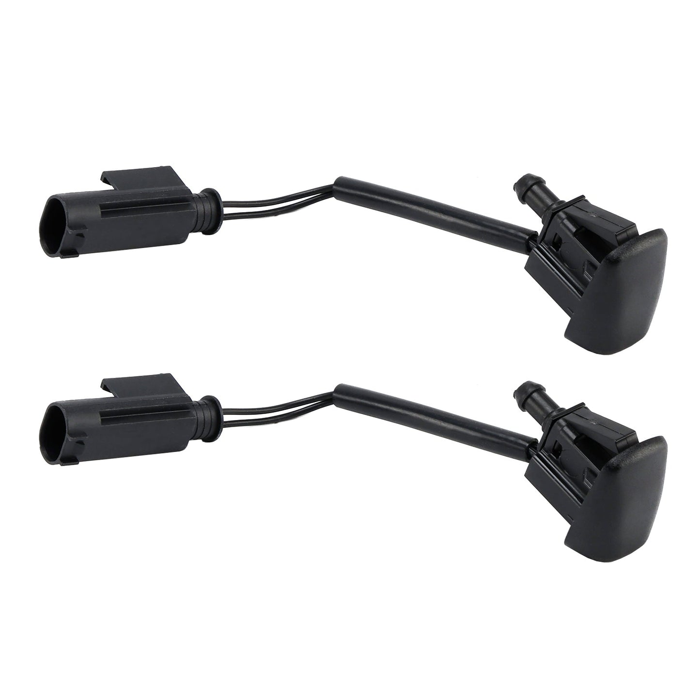 BMW E63 E64 645Ci 650i 2pcs Windshield Washer Nozzles Spray Jet 61667054445