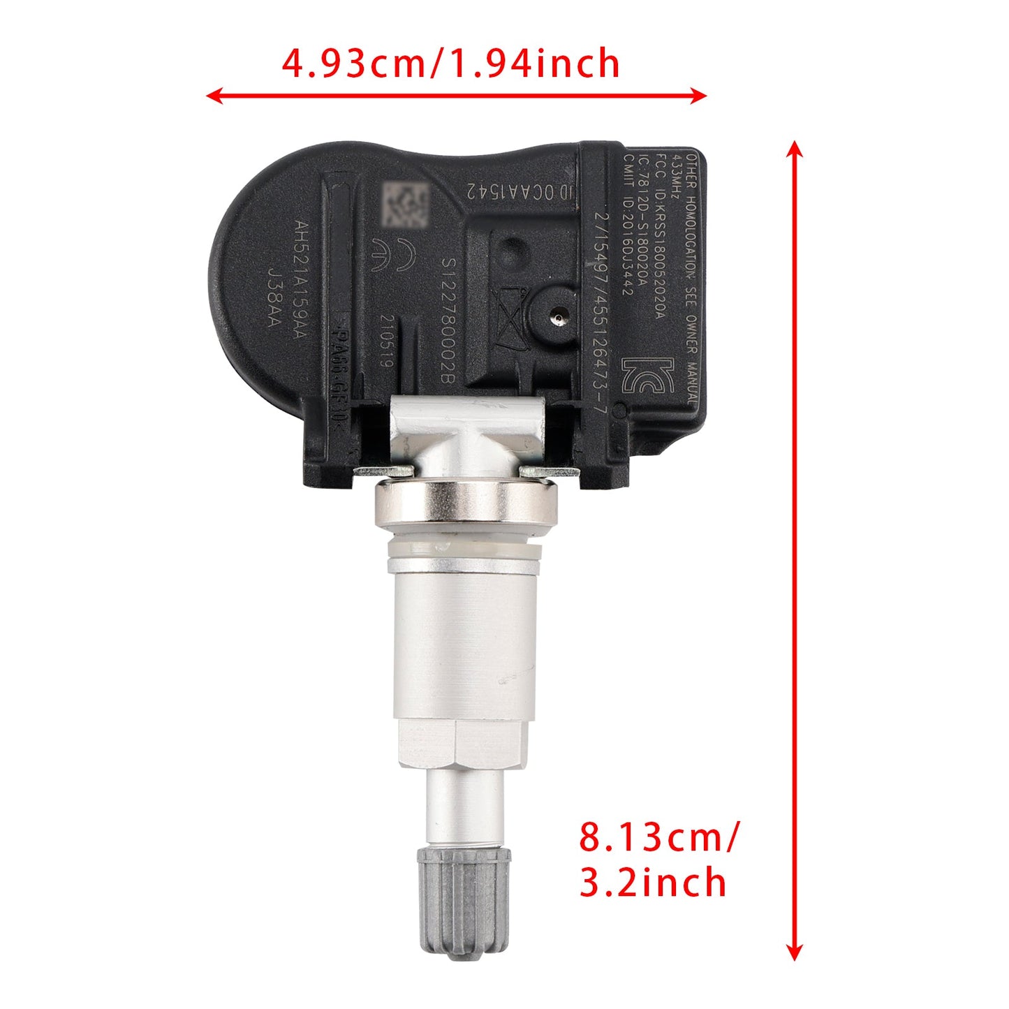 1X TPMS Tire Pressure Sensor For Land Rover Jaguar AH521A159AA