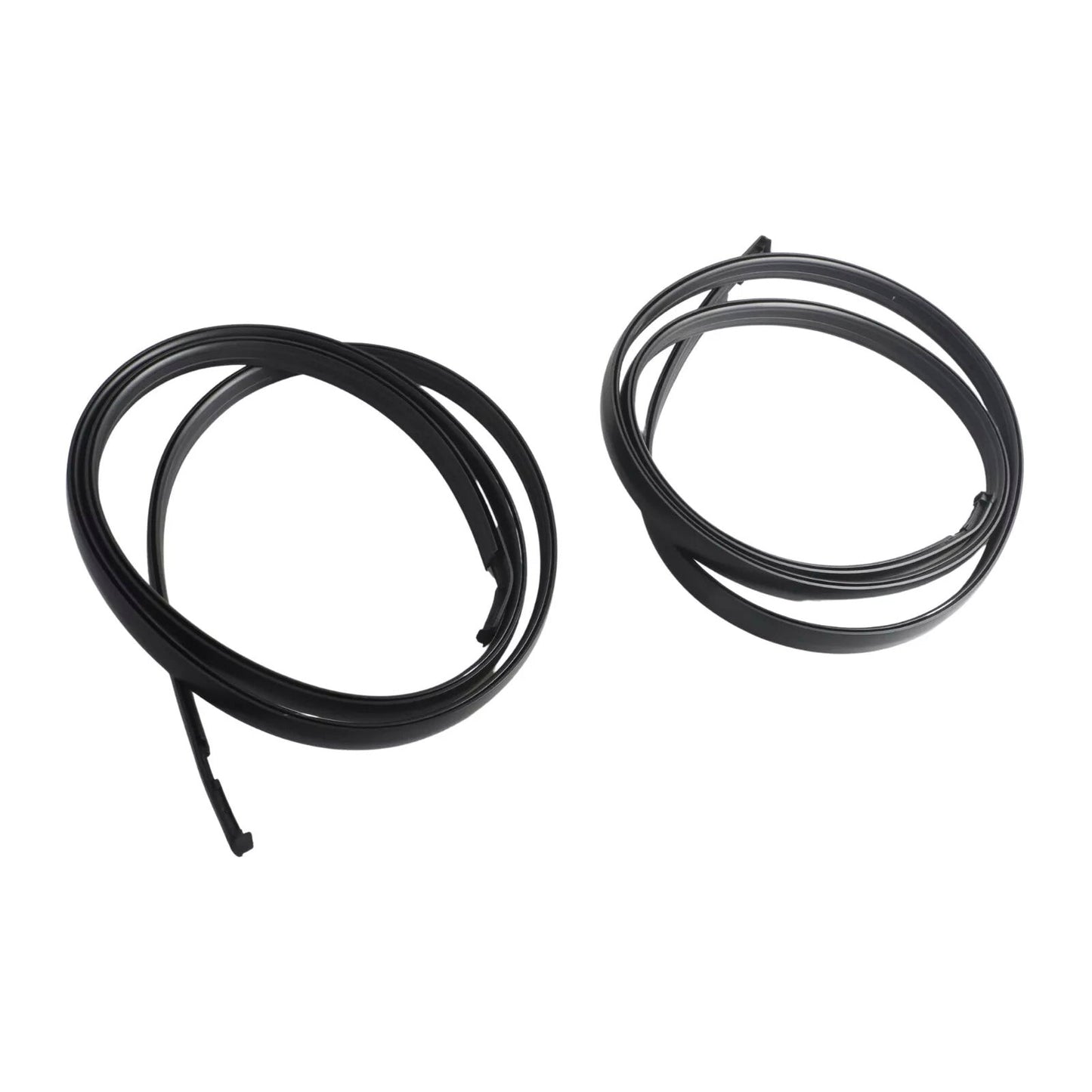 2008-2021 Toyota SEQUOIA 2PCS Roof Drip Molding Trim Left & Right Side Rubber
