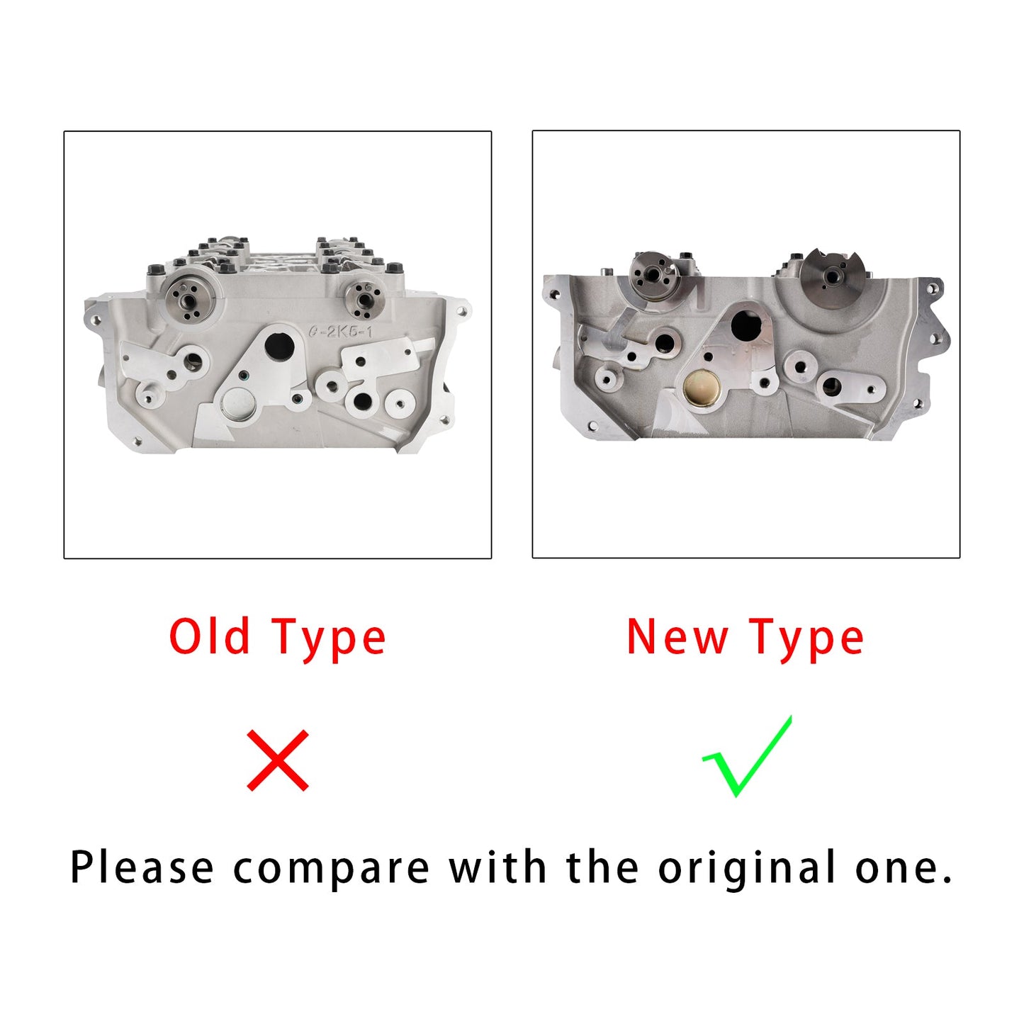 2011-2014 Hyundai Azera G4KJ Cylinder Head Assembly 221112G510 221112G560