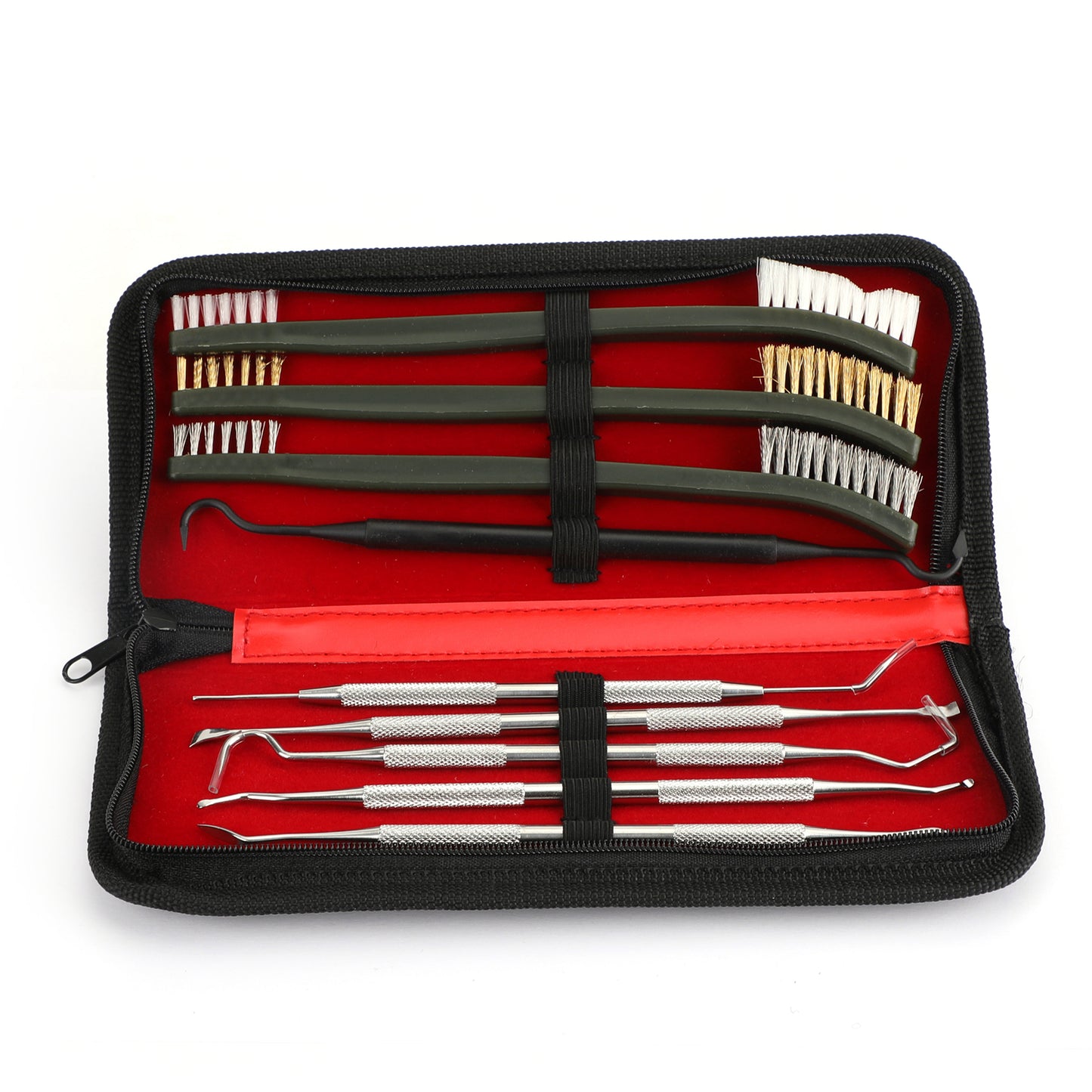 9X Cleaning Set Gun Brush Gun Cleaning Kit For Rifle Pistol Handgun Shotgun