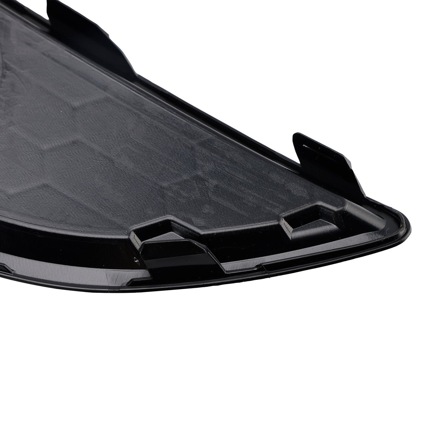 2013-2017 Ford Fiesta 2PCS Matte Black Front Fog Light Lamp Cover Grille