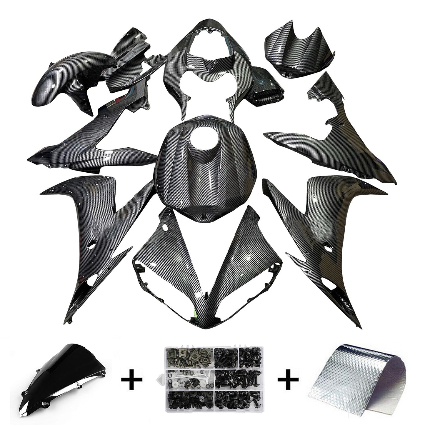 Injection Fairing Kit Bodywork Plastic ABS For Yamaha YZFR1 YZF-R1 2004-2006