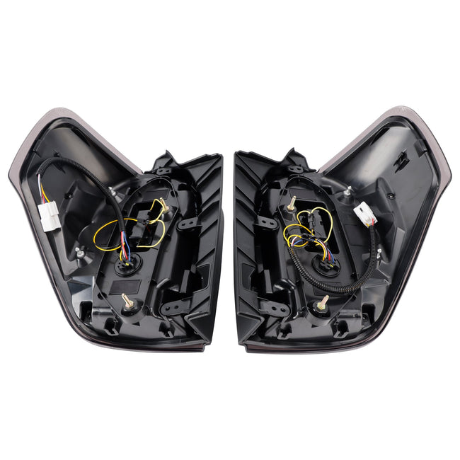 Black Animation Sequential Rear Lamp For Toyota 4Runner 2010-2024 2PCS LED Tail Lights 12W