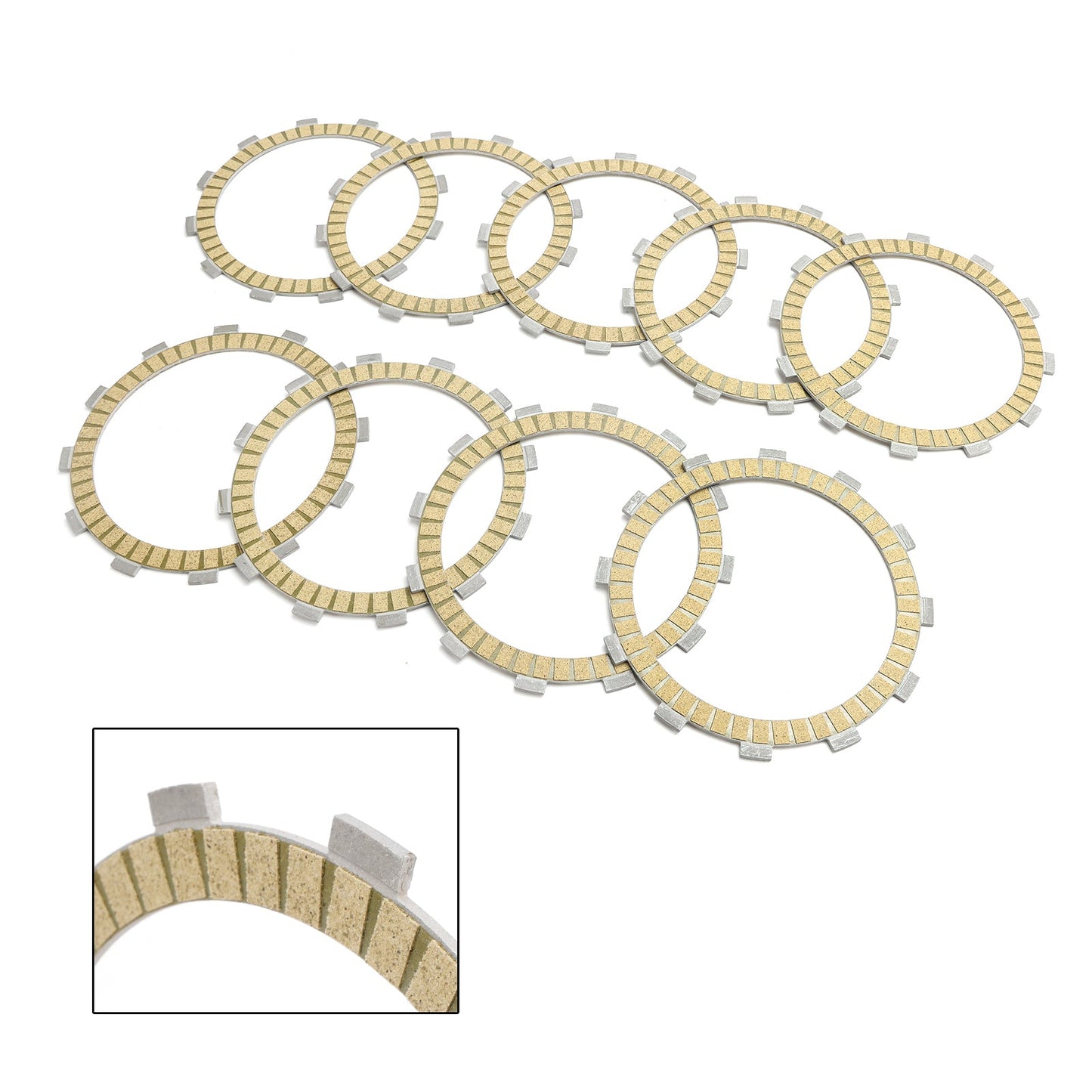 Clutch Friction Plate Kit fit for Kawasaki VN1700 Vulcan 1700 Classic 2009-2014