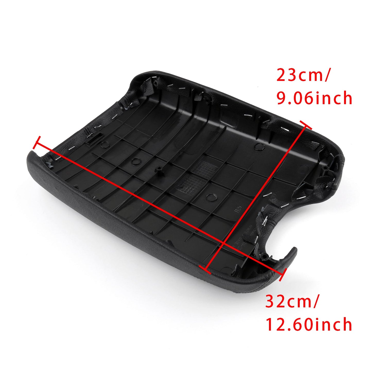 2008-2012 Honda Accord Black Leather Armrest Centre Console Lid