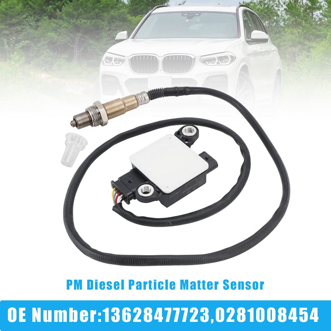 08/2020-07/2022 For BMW X7 (G07) xDrive 40 d Mild-Hybrid SUV Diesel/Electro AWD 24 211 155 PM Diesel Particle Matter Sensor 0281008454