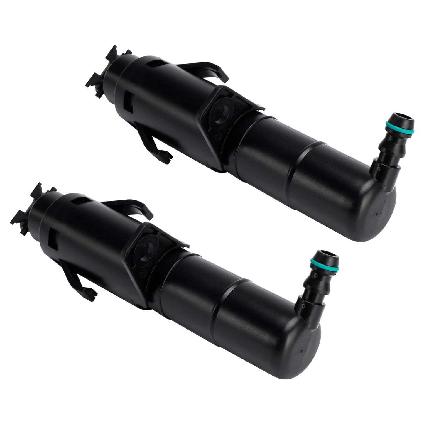 1 Pair Front Headlight Spray Washer Nozzle 5K0955978A For VW Golf Jetta MK6