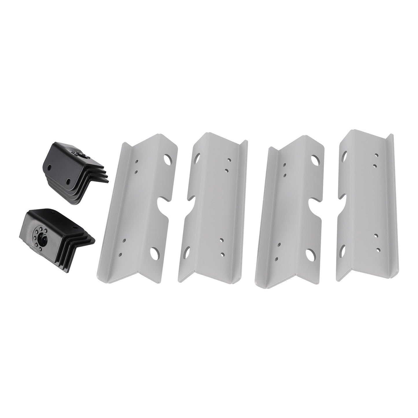 12x Seat Mounting Reinforcement Plates/Brackets For VW T5 T6 2 + 1 Rear Seats