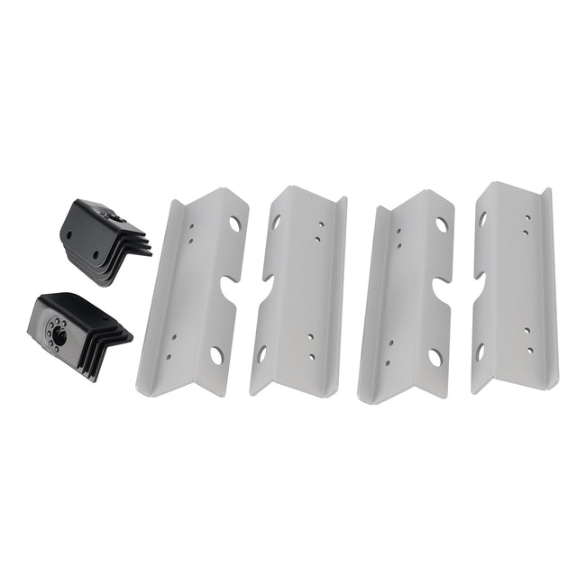 12x Seat Mounting Reinforcement Plates/Brackets For VW T5 T6 2 + 1 Rear Seats