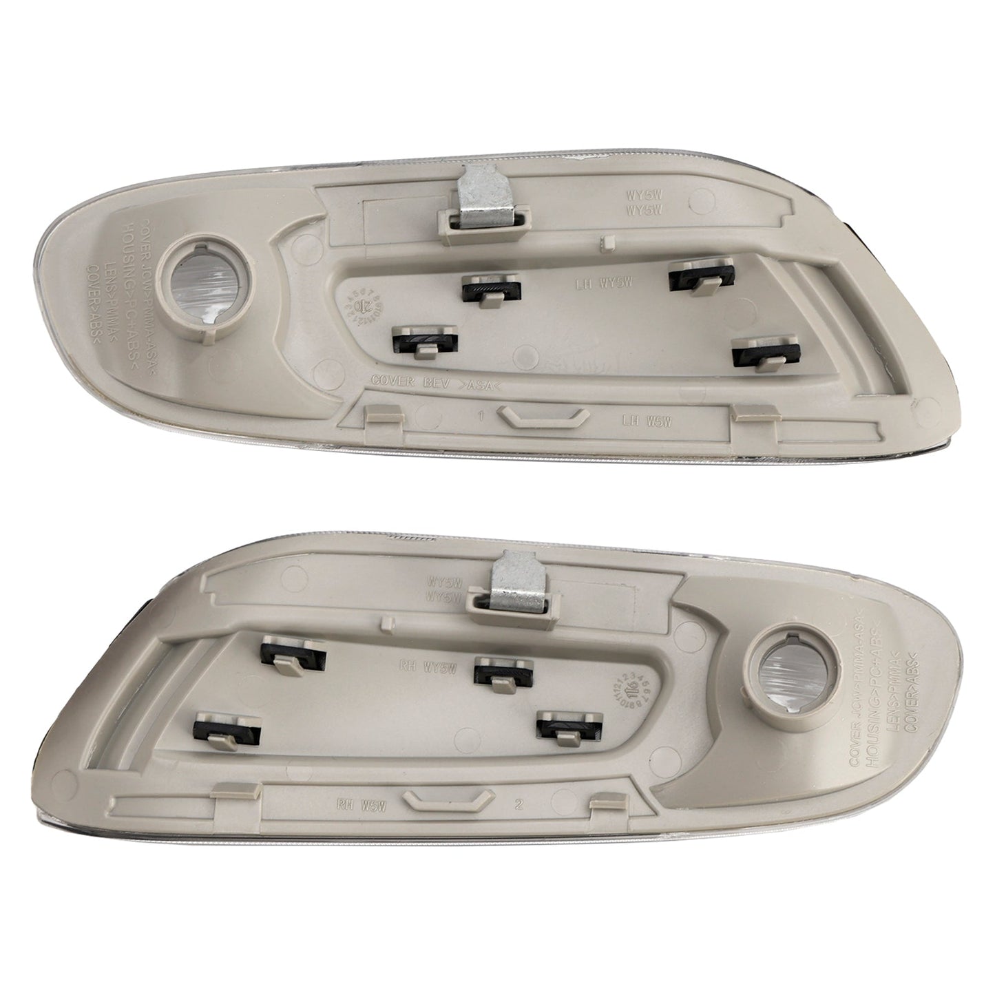 2Pcs Direction Additional Turn Indicator Lamp White For BMW Mini F55 F56 F57