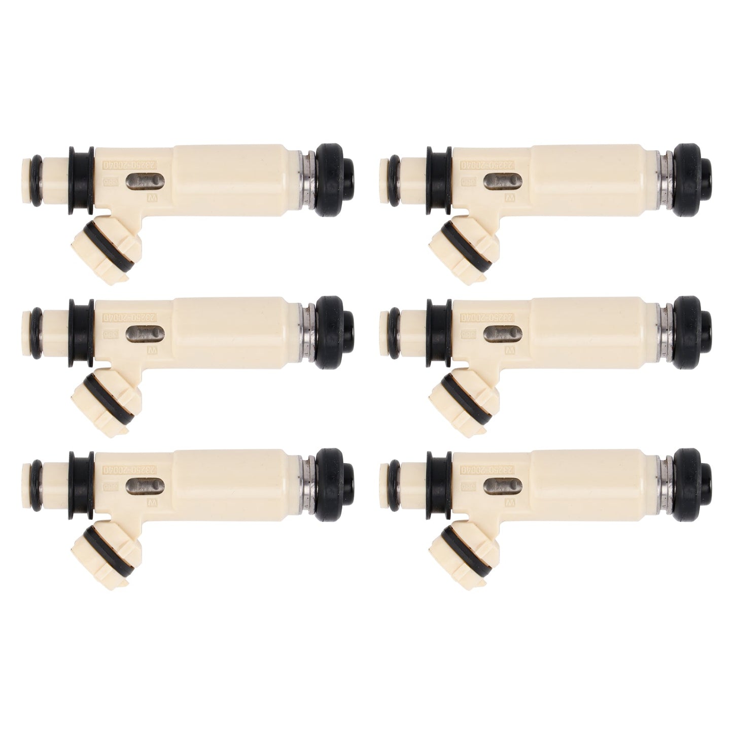 6Pcs Fuel Injector For Toyota Highlander 3.3L V6 2008-2010 23250-20040