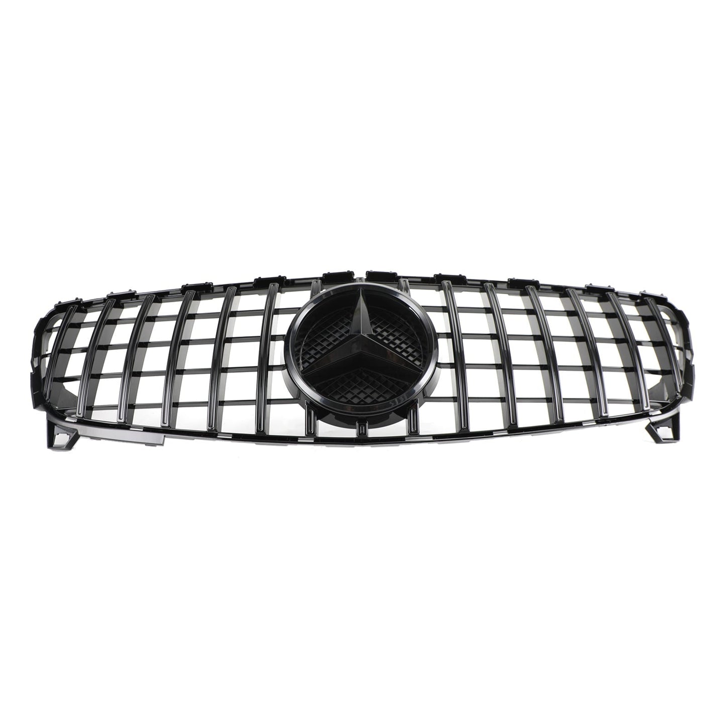 A CLASS W176 2016-2018 MERCEDES BENZ GTR Style Front Bumper Grille Grill