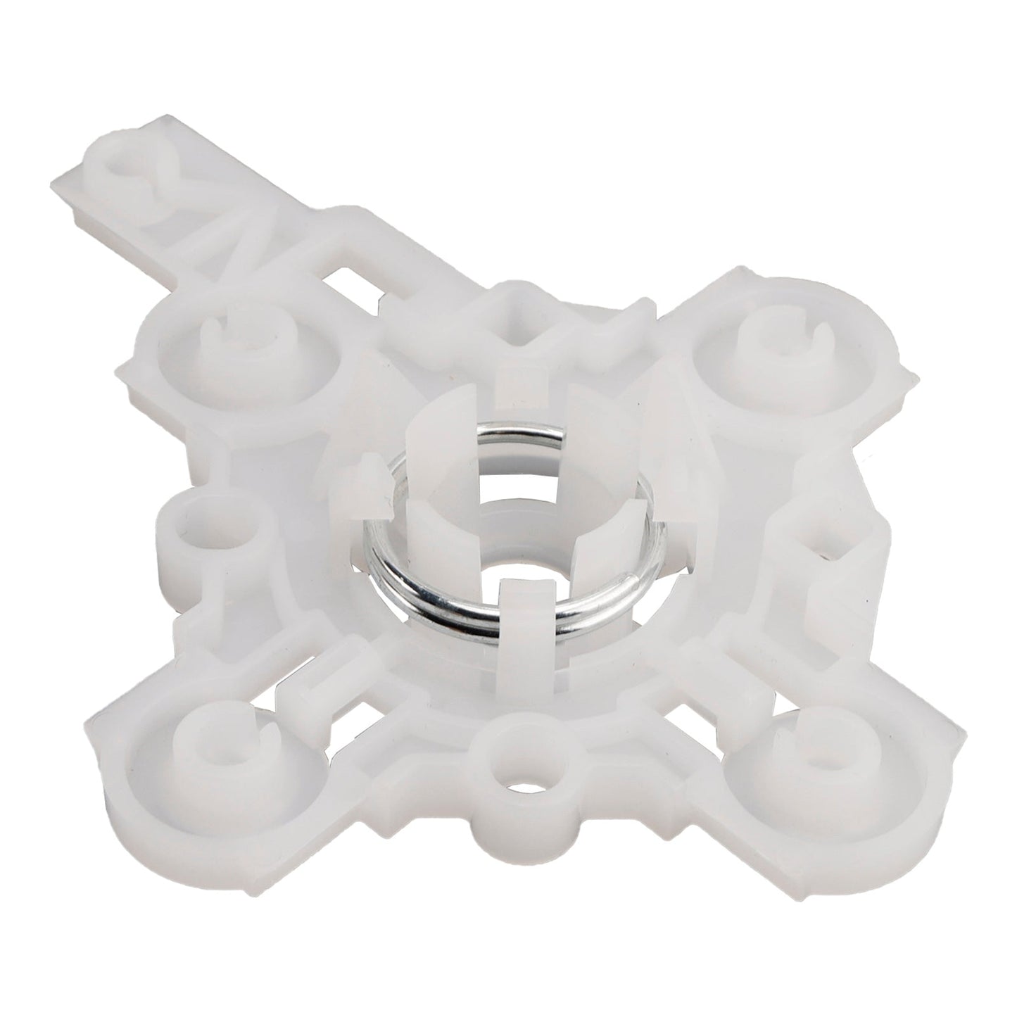 Left Car Side Mirror Glass Lens White Plastic Bracket Clip Holder for Honda