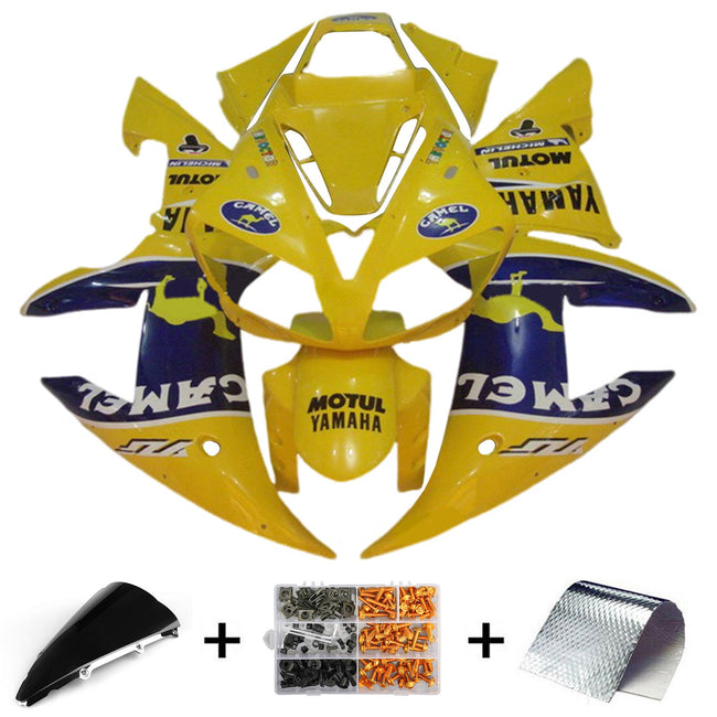 2002-2003 Yamaha YZF 1000 R1 Injection Fairing Kit Bodywork Plastic ABS