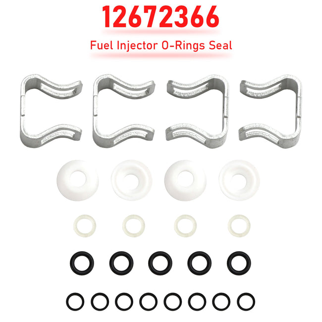 12672366 Fuel Injector O-Rings Seal for Chevy Express Van SaVana
