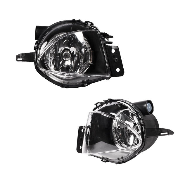 Pair Front Fog Light Lamps With Bulbs For BMW E90 3-Serise 2006-2008