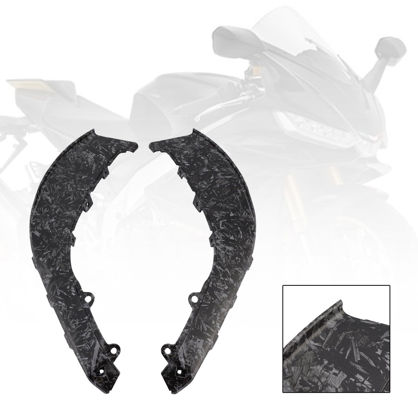 2021-2024 Aprilia RSV4 Upper Fairing Infills Side Panels Cowling Frame