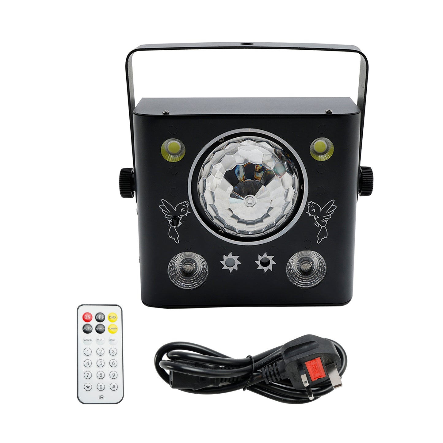 DMX RGB LED Beam Scanner Projector DJ Disco Party Stage Strobe Laser Light