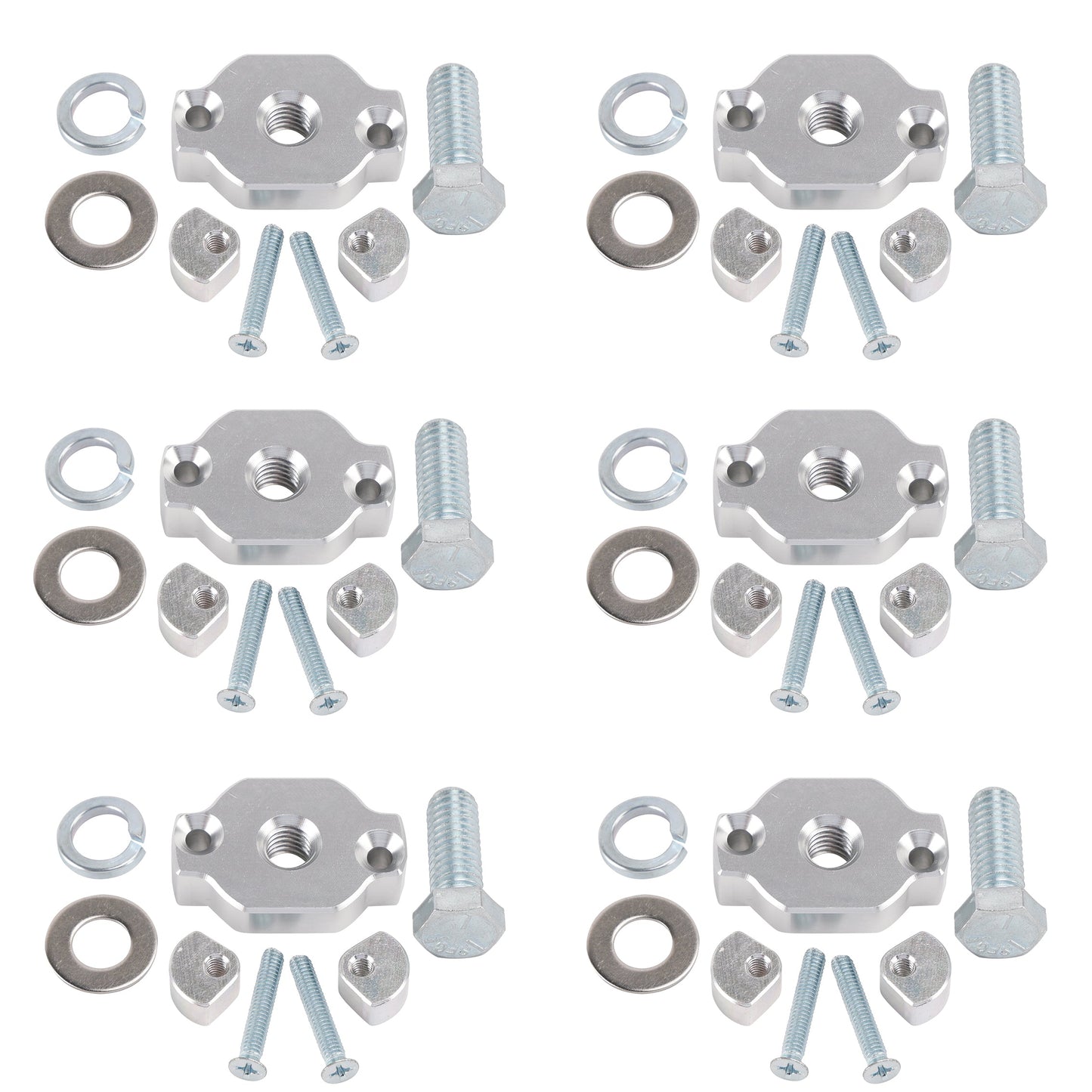 6x Quick Attach Accessory Anchor Kit For CFMoto ATV UTV with Quick Attach System