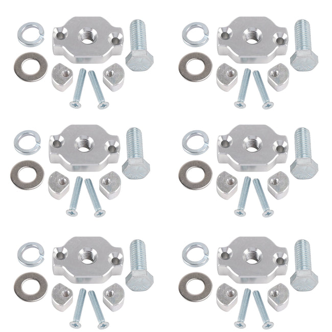 6x Quick Attach Accessory Anchor Kit For CFMoto ATV UTV with Quick Attach System