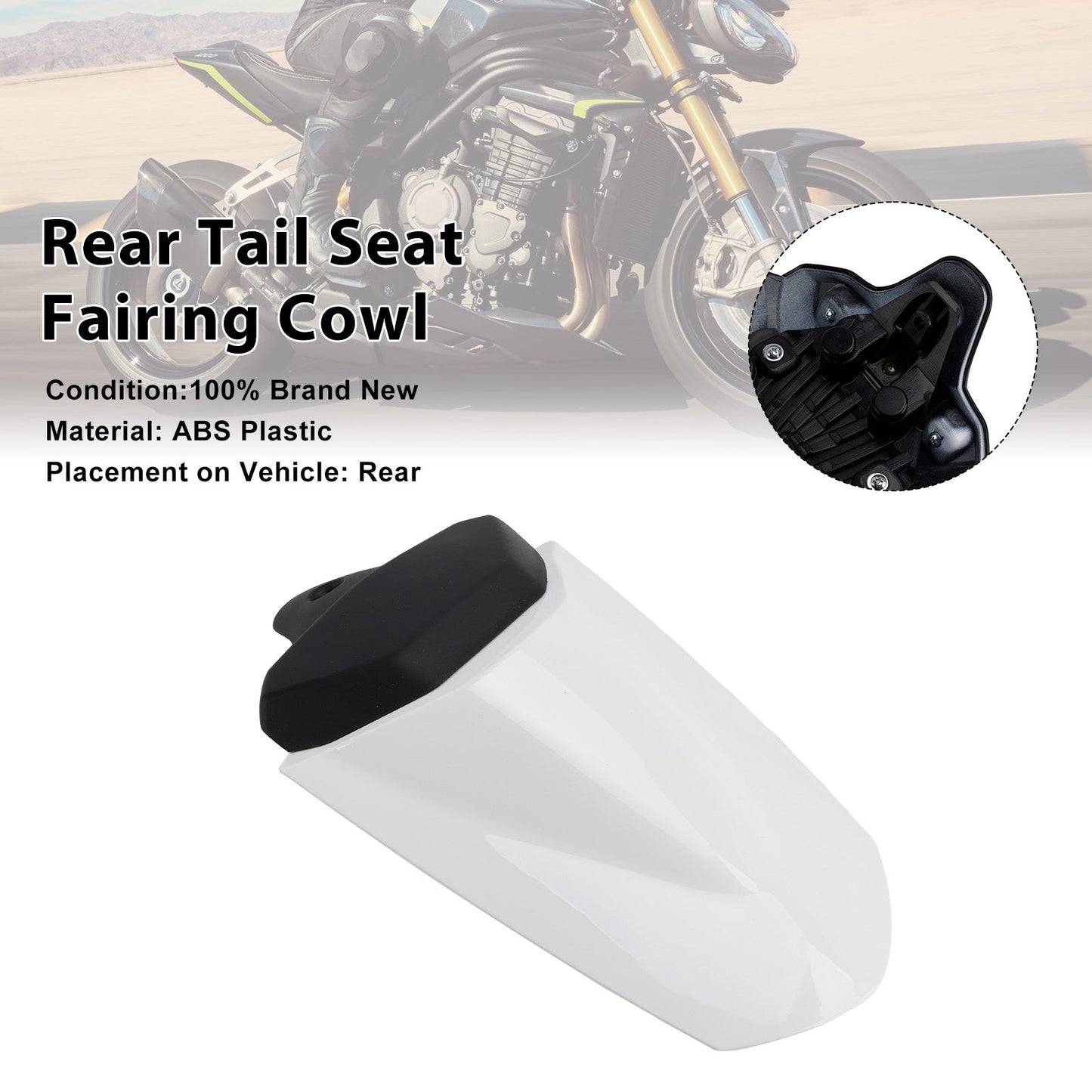 2025-2026 For Speed Triple 1200 RS Rear Tail Seat Fairing Cowl Cover