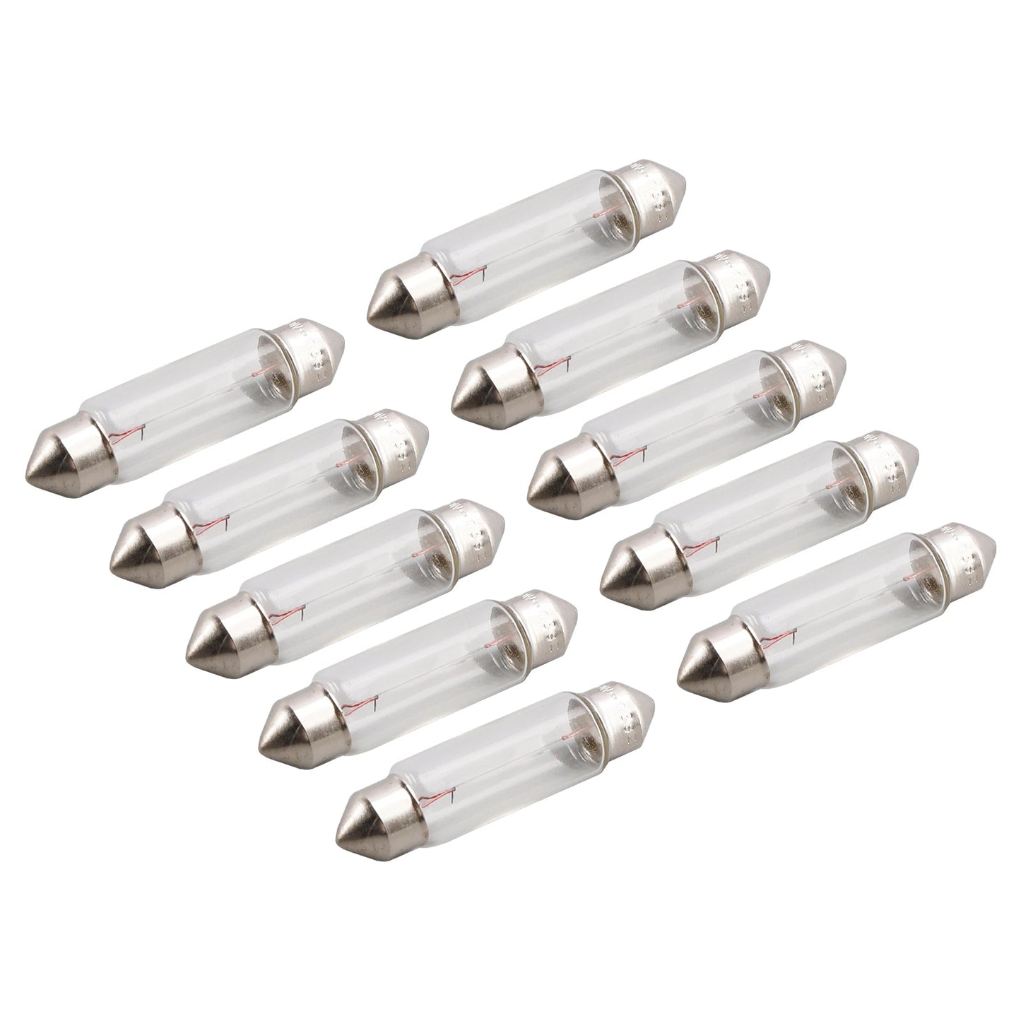 10PCS Car Light Tubular Lamp bulb C10W SV8.5-8 43MM 6429 24V 10W For OSRAM