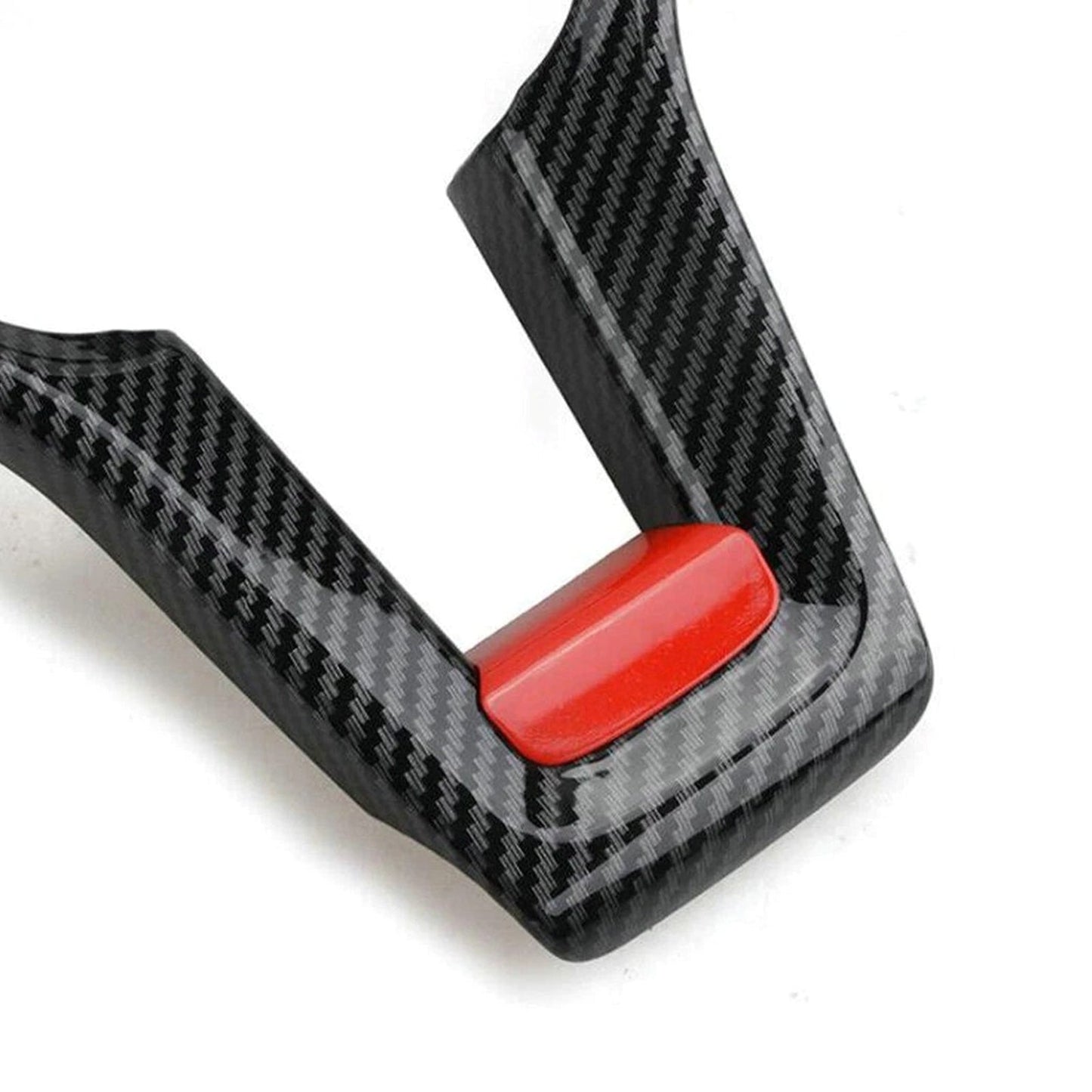 Steering Wheel Cover Carbon Look For Mercedes Benz C-Class W204 C63 AMG