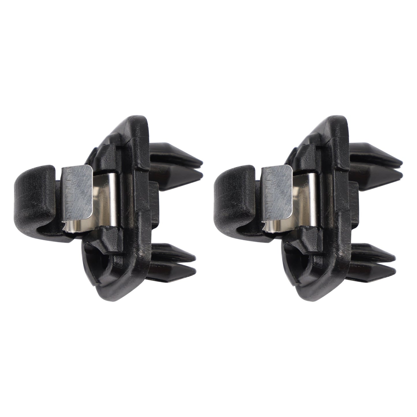2x Sun Visor Clip 8V7857562 4PK For Audi A3 A5 Cabriolet TT Roadster 2017-2019